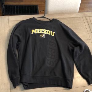 Crewneck mizzou sweatshirt